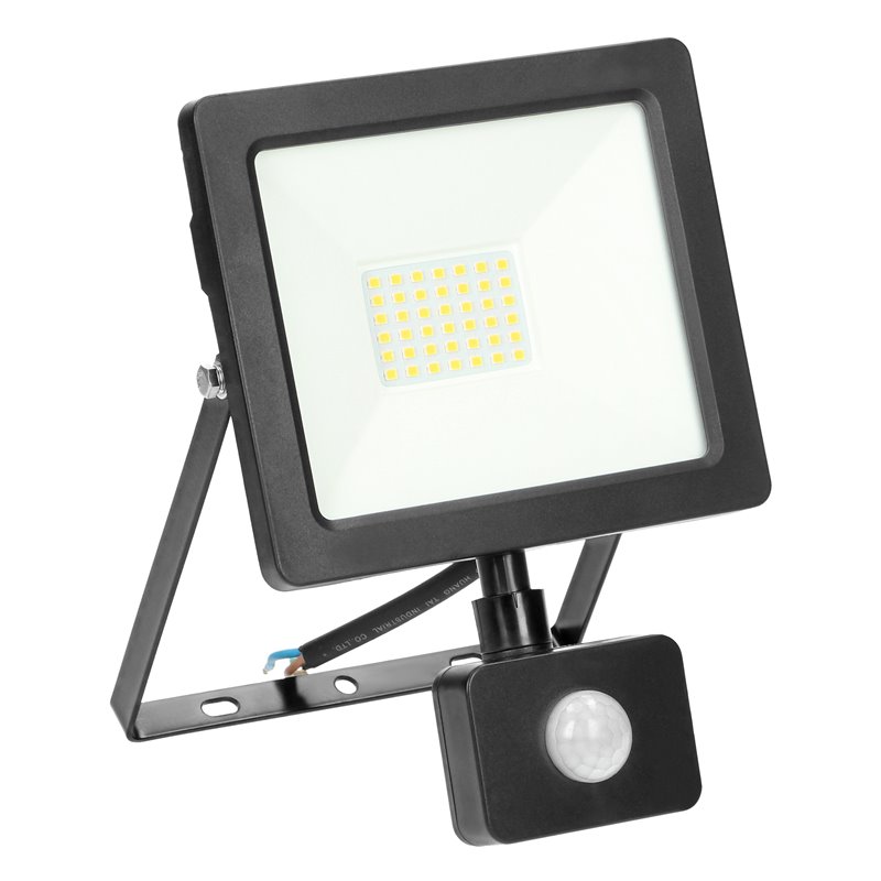 ALLED 30W NAŚWIETLACZ LED Z PIR, 2300LM, IP44, 4000K, ALU+GLASS ORNO ALLED 30W NAŚWIETLACZ LED Z PIR, 2300LM, IP44, 4000K, ALU+GLASS ORNO