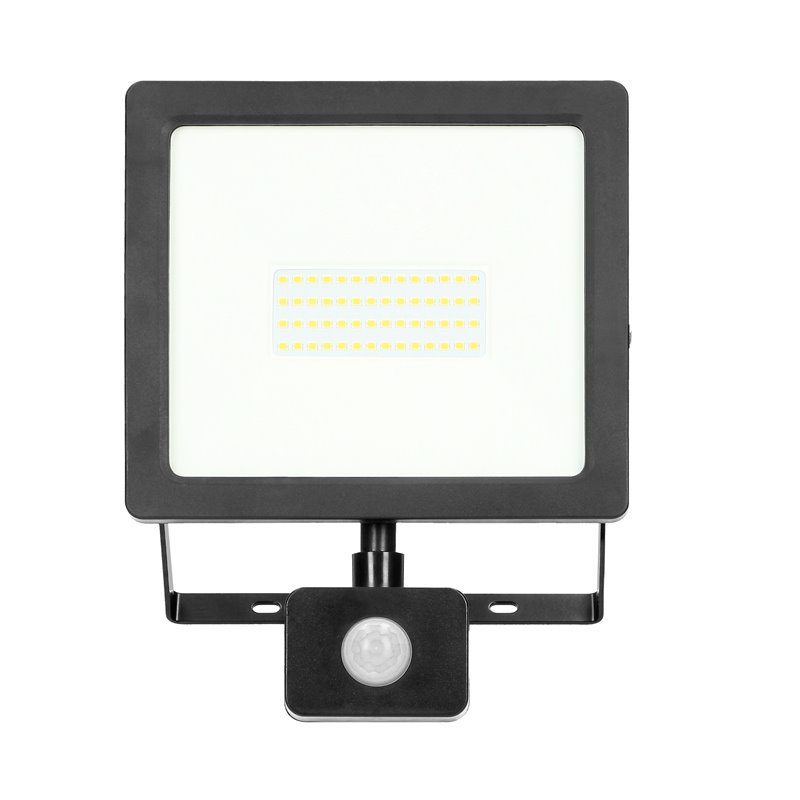 ALLED 50W NAŚWIETLACZ LED Z PIR, 3700LM, IP44, 4000K, ALU+GLASS ORNO ALLED 50W NAŚWIETLACZ LED Z PIR, 3700LM, IP44, 4000K, ALU+GLASS ORNO