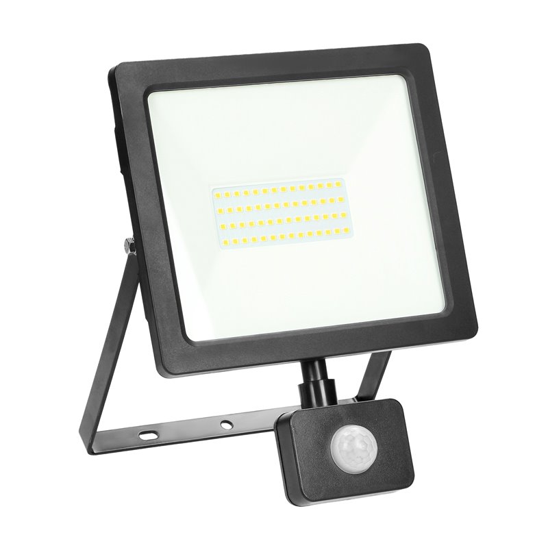 ALLED 50W NAŚWIETLACZ LED Z PIR, 3700LM, IP44, 4000K, ALU+GLASS ORNO ALLED 50W NAŚWIETLACZ LED Z PIR, 3700LM, IP44, 4000K, ALU+GLASS ORNO