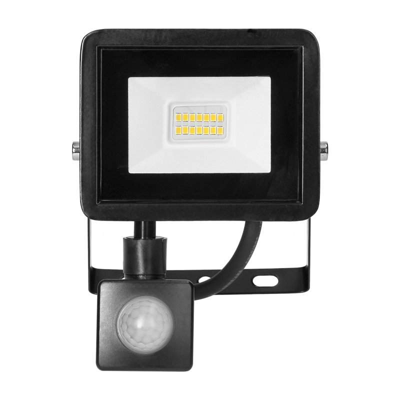 ALLED 10W NAŚWIETLACZ LED Z PIR, 850LM, IP44, 4000K, ALU+GLASS ORNO ALLED 10W NAŚWIETLACZ LED Z PIR, 850LM, IP44, 4000K, ALU+GLASS ORNO