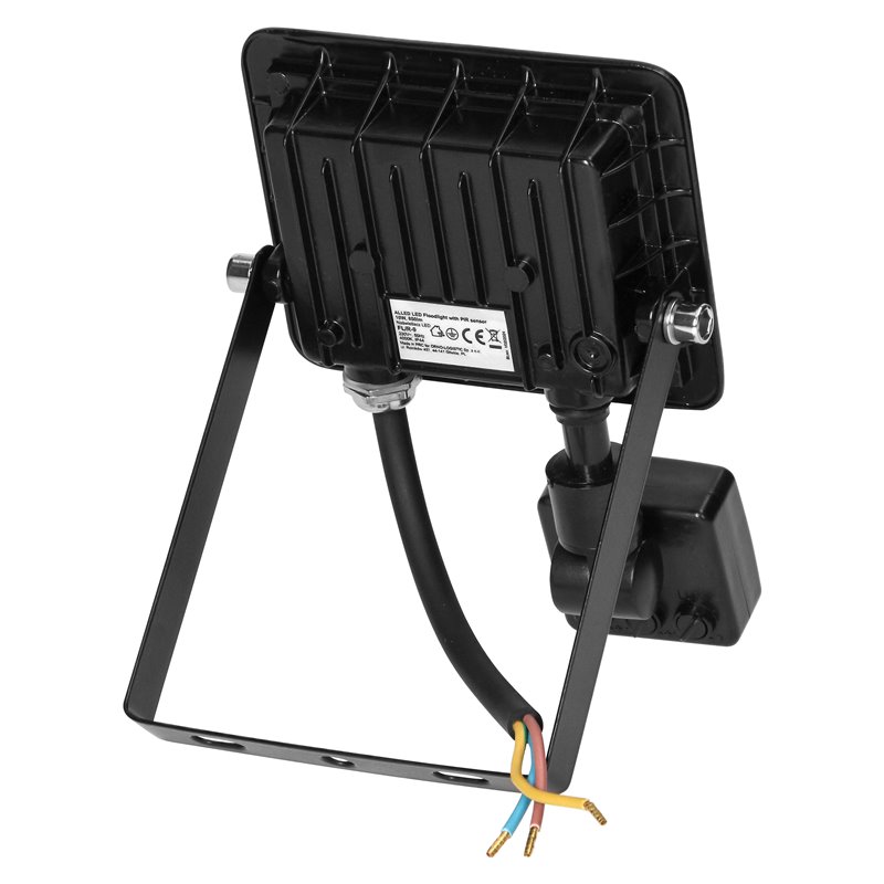 ALLED 10W NAŚWIETLACZ LED Z PIR, 850LM, IP44, 4000K, ALU+GLASS ORNO ALLED 10W NAŚWIETLACZ LED Z PIR, 850LM, IP44, 4000K, ALU+GLASS ORNO
