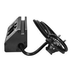 PODWÓJNE GNIAZDO MEBLOWE Z ŁADOWARKĄ USB, UCHWYTEM NA TELEFON I PRZEWODEM 1,5M, 2X2P+Z, 2XUSB (TYP A, 2,4A), CZARNE ORNO PODWÓJNE GNIAZDO MEBLOWE Z ŁADOWARKĄ USB, UCHWYTEM NA TELEFON I PRZEWODEM 1,5M, 2X2P+Z, 2XUSB (TYP A, 2,4A), CZARNE ORNO