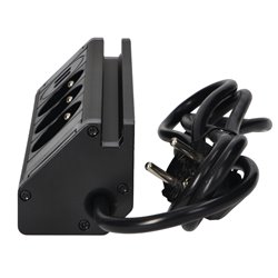 POTRÓJNE GNIAZDO MEBLOWE Z UCHWYTEM NA TELEFON, ŁADOWARKĄ USB I PRZEWODEM 1,5M, 3X2P+Z, 2XUSB (TYP A, 2,4A), CZARNE ORNO POTRÓJNE GNIAZDO MEBLOWE Z UCHWYTEM NA TELEFON, ŁADOWARKĄ USB I PRZEWODEM 1,5M, 3X2P+Z, 2XUSB (TYP A, 2,4A), CZARNE ORNO