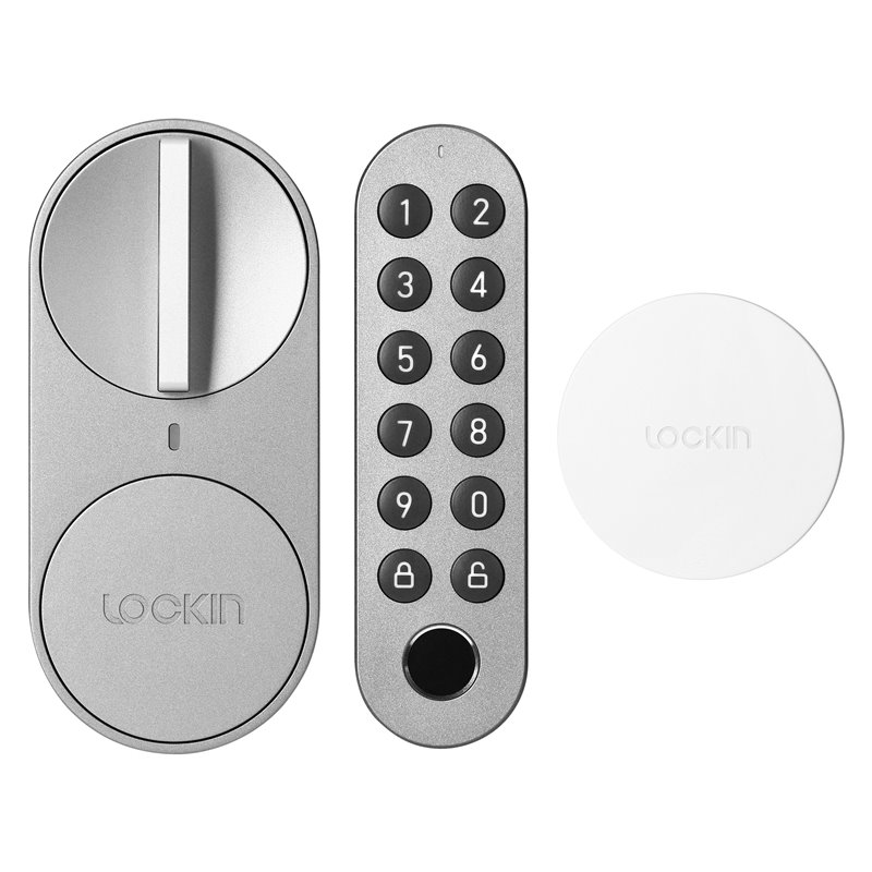 NAKŁADKA NA WKLADKĘ SMART LOCK TUYA , CZYTNIK LINII PAPILARNYCH, GATEWAY BT/WIFI - ZESTAW ORNO