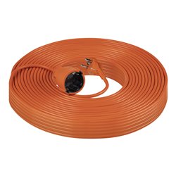PRZEDŁUŻACZ OGRODOWY JEDNOGNIAZDOWY SCHUKO, PVC 3X1MM2, DŁUGOŚĆ 30M ORNO PRZEDŁUŻACZ OGRODOWY JEDNOGNIAZDOWY SCHUKO, PVC 3X1MM2, DŁUGOŚĆ 30M ORNO