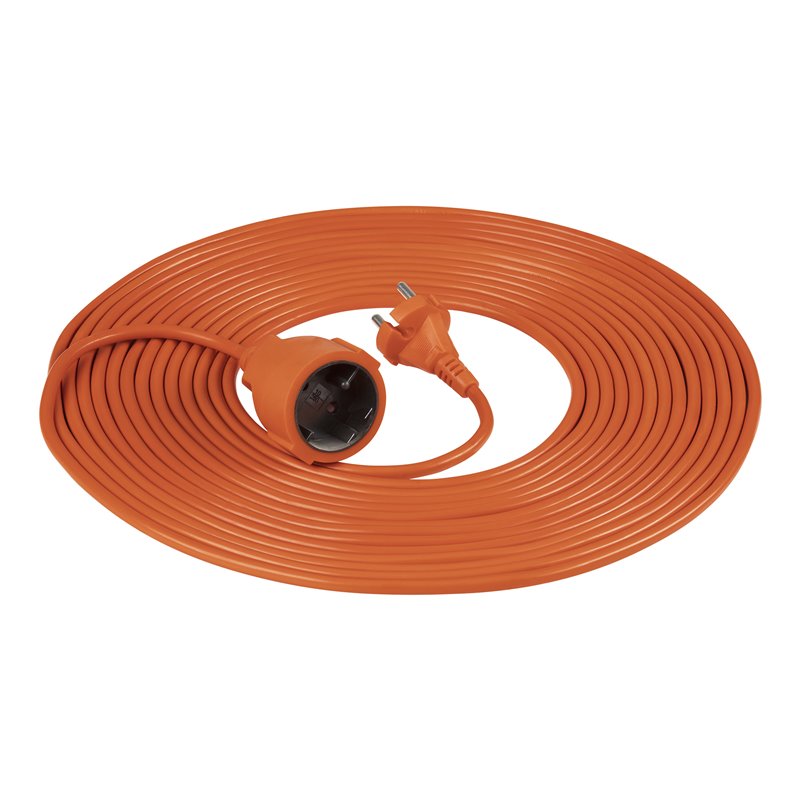 PRZEDŁUŻACZ PVC IP20 10M 1X2P, H03VV-F 2X1MM2 ORNO