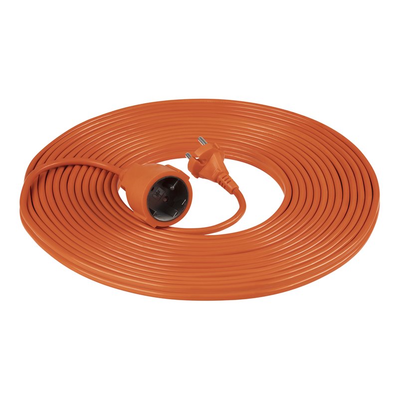 PRZEDŁUŻACZ PVC IP20 20M 1X2P, H03VV-F 2X1MM2 ORNO