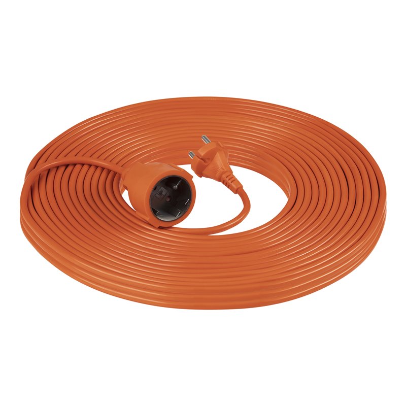PRZEDŁUŻACZ PVC IP20 30M 1X2P, H03VV-F 2X1MM2 ORNO