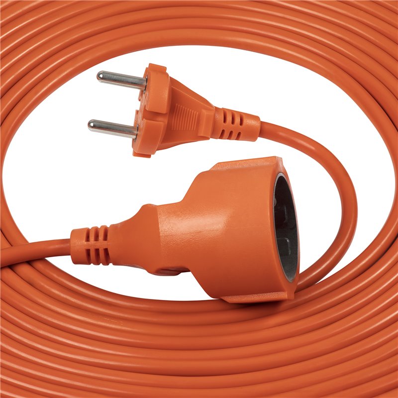 PRZEDŁUŻACZ PVC IP20 30M 1X2P, H03VV-F 2X1MM2 ORNO PRZEDŁUŻACZ PVC IP20 30M 1X2P, H03VV-F 2X1MM2 ORNO