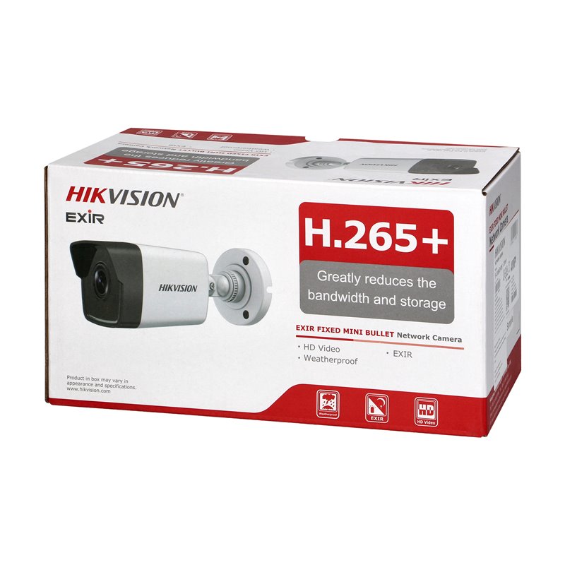 HIKVISION IP-CAM-B140H TUBOWA KAMERA IP O ROZDZIELCZOŚCI 4MPX, Z DOŚWIETLENIEM IR I CYFROWĄ REDUKCJĄ SZUMÓW, IP67, ZASILANA POE HIKVISION IP-CAM-B140H TUBOWA KAMERA IP O ROZDZIELCZOŚCI 4MPX, Z DOŚWIETLENIEM IR I CYFROWĄ REDUKCJĄ SZUMÓW, IP67, ZASILANA POE