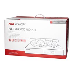 HIKVISION IPKIT-T4-4CH ZESTAW MONITORINGU Z 4 KOPUŁKOWYMI KAMERAMI IP HIKVISION IP-CAM-T240H ORAZ 4-KANAŁOWYM REJESTRATOREM HIK HIKVISION IPKIT-T4-4CH ZESTAW MONITORINGU Z 4 KOPUŁKOWYMI KAMERAMI IP HIKVISION IP-CAM-T240H ORAZ 4-KANAŁOWYM REJESTRATOREM HIK