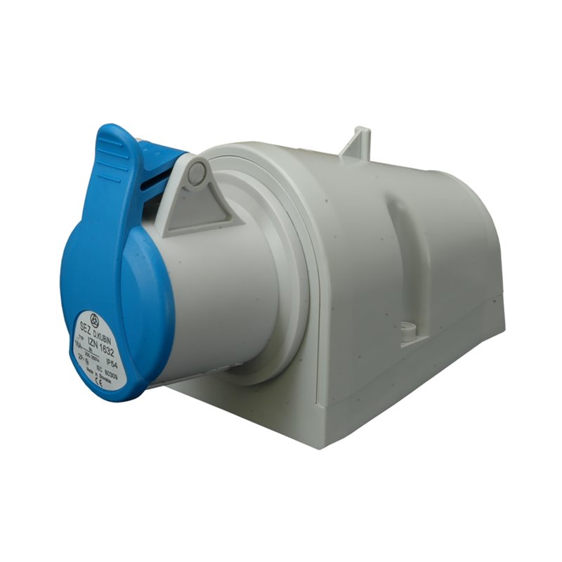 GNIAZDO SIŁOWE 16A/3P, 230 VAC, IP44 ORNO