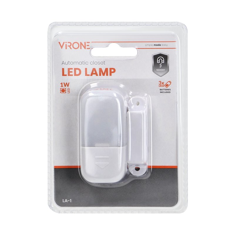 LAMPKA LED MAGNETYCZNA 3 X LR44 ORNO LAMPKA LED MAGNETYCZNA 3 X LR44 ORNO