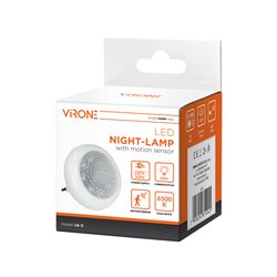 LAMPKA NOCNA LED Z CZUJNIKIEM RUCHU I ZMIERZCHU, 120°, 8XLED, 40LM, 6500K ORNO LAMPKA NOCNA LED Z CZUJNIKIEM RUCHU I ZMIERZCHU, 120°, 8XLED, 40LM, 6500K ORNO