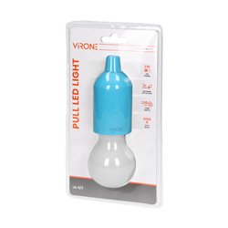 BATERYJNA LAMPKA NOCNA NA SZNURKU 1W LED, 3 X AAA, TURKUSOWA ORNO BATERYJNA LAMPKA NOCNA NA SZNURKU 1W LED, 3 X AAA, TURKUSOWA ORNO