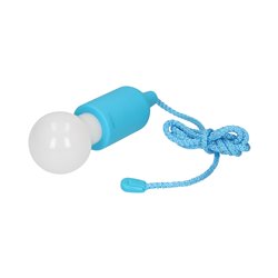 BATERYJNA LAMPKA NOCNA NA SZNURKU 1W LED, 3 X AAA, TURKUSOWA ORNO BATERYJNA LAMPKA NOCNA NA SZNURKU 1W LED, 3 X AAA, TURKUSOWA ORNO