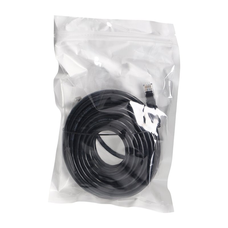 KABEL SIECIOWY PATCHCORD UTP CAT.6 WTYK - WTYK 10M CZARNY ORNO KABEL SIECIOWY PATCHCORD UTP CAT.6 WTYK - WTYK 10M CZARNY ORNO