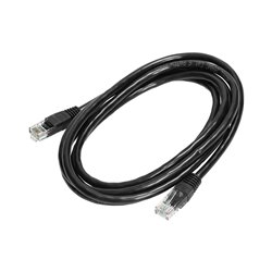 KABEL SIECIOWY PATCHCORD UTP CAT.6 WTYK - WTYK 2M CZARNY ORNO KABEL SIECIOWY PATCHCORD UTP CAT.6 WTYK - WTYK 2M CZARNY ORNO