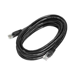 KABEL SIECIOWY PATCHCORD UTP CAT.6 WTYK - WTYK 5M CZARNY ORNO KABEL SIECIOWY PATCHCORD UTP CAT.6 WTYK - WTYK 5M CZARNY ORNO
