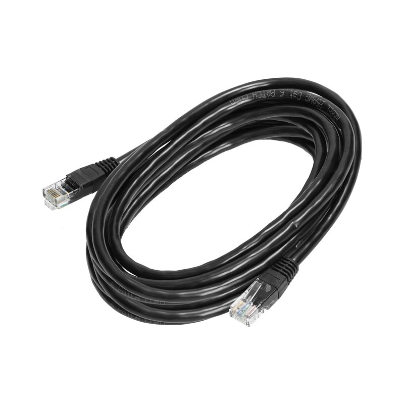 KABEL SIECIOWY PATCHCORD UTP CAT.6 WTYK - WTYK 5M CZARNY ORNO KABEL SIECIOWY PATCHCORD UTP CAT.6 WTYK - WTYK 5M CZARNY ORNO
