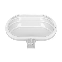LASO, OPRAWA OGRODOWA Z CZUJNIKIEM RUCHU 180°, 1X15W, E27, IP44, PLASTIK, BIAŁA ORNO LASO, OPRAWA OGRODOWA Z CZUJNIKIEM RUCHU 180°, 1X15W, E27, IP44, PLASTIK, BIAŁA ORNO