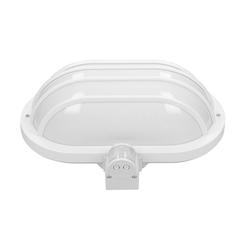 LASO, OPRAWA OGRODOWA Z CZUJNIKIEM RUCHU 180°, 1X15W, E27, IP44, PLASTIK, BIAŁA ORNO LASO, OPRAWA OGRODOWA Z CZUJNIKIEM RUCHU 180°, 1X15W, E27, IP44, PLASTIK, BIAŁA ORNO