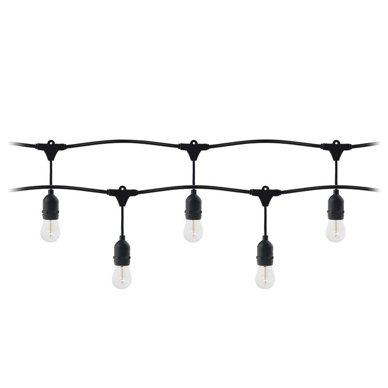 GIRLANDA OŚWIETLENIOWA - 1 SZNUR 10 M (10 OPRAW) + 10 ŻARÓWEK LED 1W E27, 3000K + 1 ŻARÓWKA GRATIS ORNO GIRLANDA OŚWIETLENIOWA - 1 SZNUR 10 M (10 OPRAW) + 10 ŻARÓWEK LED 1W E27, 3000K + 1 ŻARÓWKA GRATIS ORNO