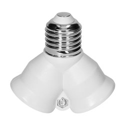 PRZEJŚCIÓWKA DO ŹRÓDŁA ŚWIATŁA E27/2XE27 ORNO PRZEJŚCIÓWKA DO ŹRÓDŁA ŚWIATŁA E27/2XE27 ORNO