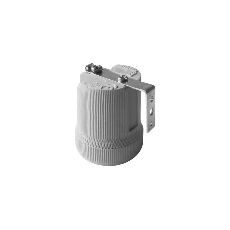 OPRAWKA PORCELANOWA E27 Z WSPORNIKIEM ORNO OPRAWKA PORCELANOWA E27 Z WSPORNIKIEM ORNO