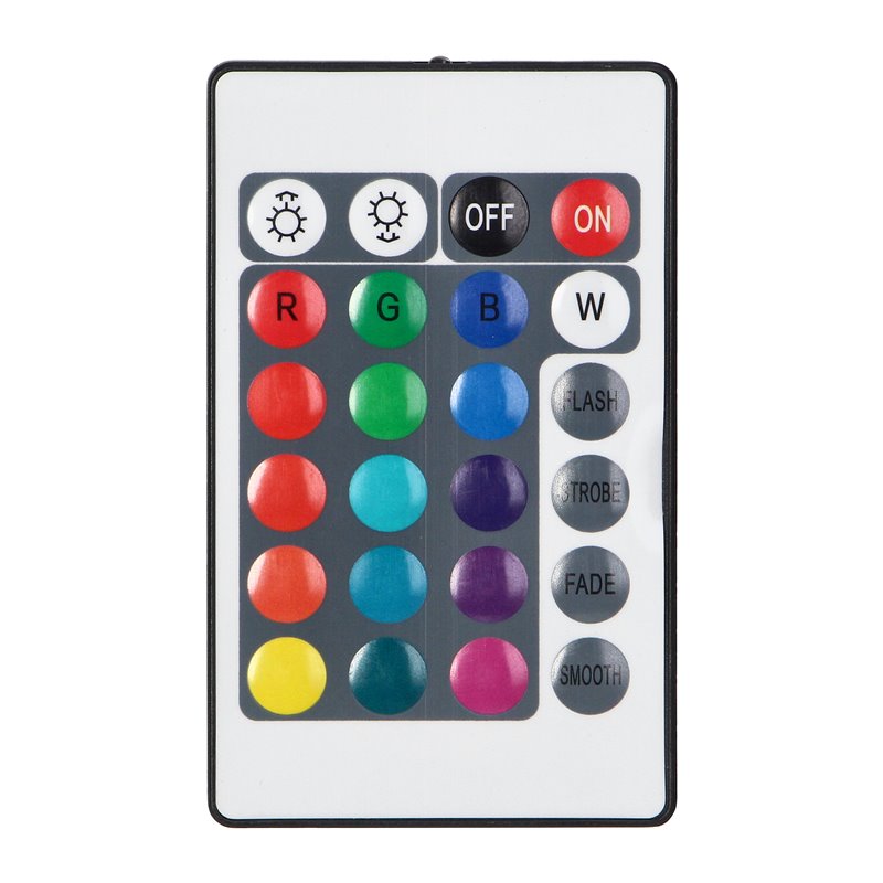 BEZPRZEWODOWY STEROWNIK DO TAŚM RGB (WIELOKOLOROWYCH TAŚM OŚWIETLENIOWYCH LED) Z PILOTEM 24 PRZYCISKOWYM ORNO BEZPRZEWODOWY STEROWNIK DO TAŚM RGB (WIELOKOLOROWYCH TAŚM OŚWIETLENIOWYCH LED) Z PILOTEM 24 PRZYCISKOWYM ORNO
