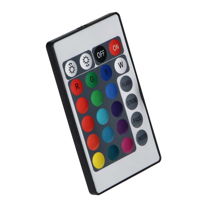 BEZPRZEWODOWY STEROWNIK DO TAŚM RGB (WIELOKOLOROWYCH TAŚM OŚWIETLENIOWYCH LED) Z PILOTEM 24 PRZYCISKOWYM ORNO BEZPRZEWODOWY STEROWNIK DO TAŚM RGB (WIELOKOLOROWYCH TAŚM OŚWIETLENIOWYCH LED) Z PILOTEM 24 PRZYCISKOWYM ORNO