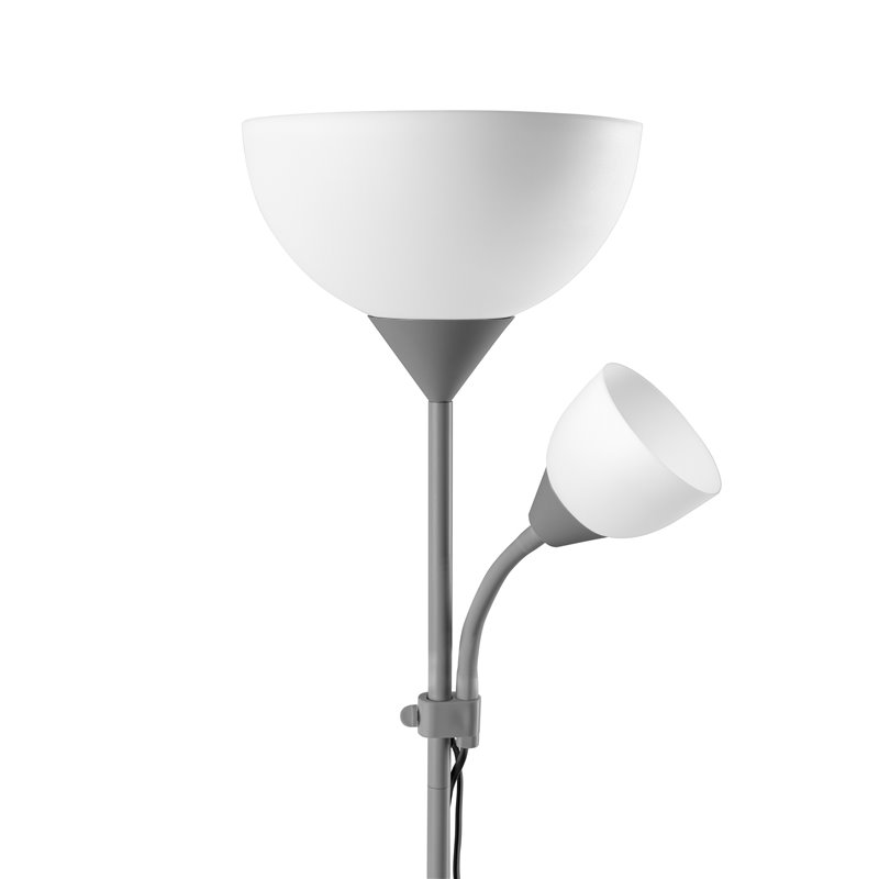 LAMPA STOJĄCA PODŁOGOWA URLAR, 175 CM, E27 MAX 40W, E14 MAX 25W, SZARA ORNO LAMPA STOJĄCA PODŁOGOWA URLAR, 175 CM, E27 MAX 40W, E14 MAX 25W, SZARA ORNO