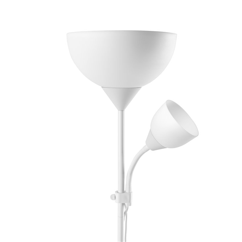 LAMPA STOJĄCA PODŁOGOWA URLAR, 175 CM, E27 MAX 40W, E14 MAX 25W, BIAŁA ORNO LAMPA STOJĄCA PODŁOGOWA URLAR, 175 CM, E27 MAX 40W, E14 MAX 25W, BIAŁA ORNO