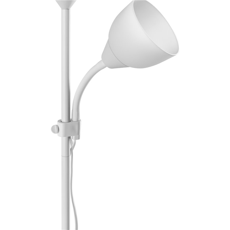 LAMPA STOJĄCA PODŁOGOWA URLAR, 175 CM, E27 MAX 40W, E14 MAX 25W, BIAŁA ORNO LAMPA STOJĄCA PODŁOGOWA URLAR, 175 CM, E27 MAX 40W, E14 MAX 25W, BIAŁA ORNO
