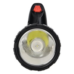 LATARKA RĘCZNA LED CREE 3W + COB 1W Z AKUMULATOREM 1200 MAH ORNO LATARKA RĘCZNA LED CREE 3W + COB 1W Z AKUMULATOREM 1200 MAH ORNO
