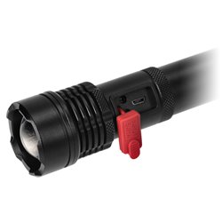TAKTYCZNA LATARKA RĘCZNA LED COB 12W Z FUNKCJĄ ZOOM I AKUMULATOREM 2200 MAH ORNO TAKTYCZNA LATARKA RĘCZNA LED COB 12W Z FUNKCJĄ ZOOM I AKUMULATOREM 2200 MAH ORNO