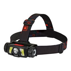 LATARKA CZOŁOWA/ŚWIATŁO ROWEROWE LED COB + XPG Z AKUMULATOREM LI-ION 1200MAH, CZUJNIK RUCHU ORNO LATARKA CZOŁOWA/ŚWIATŁO ROWEROWE LED COB + XPG Z AKUMULATOREM LI-ION 1200MAH, CZUJNIK RUCHU ORNO