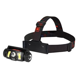 LATARKA CZOŁOWA/ŚWIATŁO ROWEROWE LED COB + XPG Z AKUMULATOREM LI-ION 1200MAH, CZUJNIK RUCHU ORNO LATARKA CZOŁOWA/ŚWIATŁO ROWEROWE LED COB + XPG Z AKUMULATOREM LI-ION 1200MAH, CZUJNIK RUCHU ORNO