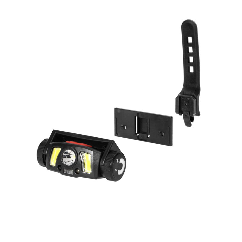 LATARKA CZOŁOWA/ŚWIATŁO ROWEROWE LED COB + XPG Z AKUMULATOREM LI-ION 1200MAH, CZUJNIK RUCHU ORNO LATARKA CZOŁOWA/ŚWIATŁO ROWEROWE LED COB + XPG Z AKUMULATOREM LI-ION 1200MAH, CZUJNIK RUCHU ORNO