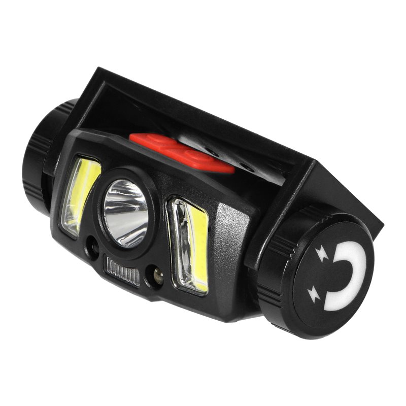 LATARKA CZOŁOWA/ŚWIATŁO ROWEROWE LED COB + XPG Z AKUMULATOREM LI-ION 1200MAH, CZUJNIK RUCHU ORNO LATARKA CZOŁOWA/ŚWIATŁO ROWEROWE LED COB + XPG Z AKUMULATOREM LI-ION 1200MAH, CZUJNIK RUCHU ORNO
