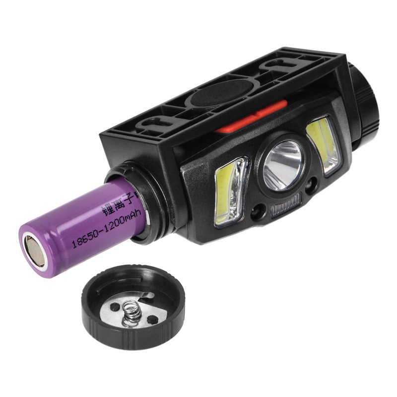 LATARKA CZOŁOWA/ŚWIATŁO ROWEROWE LED COB + XPG Z AKUMULATOREM LI-ION 1200MAH, CZUJNIK RUCHU ORNO LATARKA CZOŁOWA/ŚWIATŁO ROWEROWE LED COB + XPG Z AKUMULATOREM LI-ION 1200MAH, CZUJNIK RUCHU ORNO