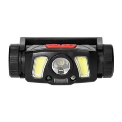 LATARKA CZOŁOWA/ŚWIATŁO ROWEROWE LED COB + XPG Z AKUMULATOREM LI-ION 1200MAH, CZUJNIK RUCHU ORNO LATARKA CZOŁOWA/ŚWIATŁO ROWEROWE LED COB + XPG Z AKUMULATOREM LI-ION 1200MAH, CZUJNIK RUCHU ORNO