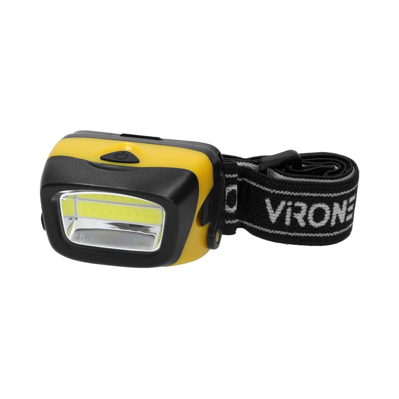 LATARKA CZOŁOWA LED COB 3W, 170LM, 3 X AAA, RUCHOMA GŁOWICA ORNO LATARKA CZOŁOWA LED COB 3W, 170LM, 3 X AAA, RUCHOMA GŁOWICA ORNO