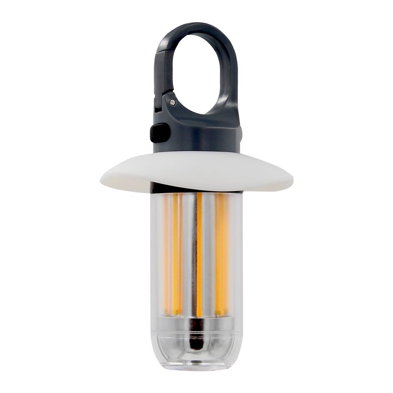 LATARKA KEMPINGOWA LED, 200LM+120LM, 500MAH, 2000K/6000K, KARABIŃCZYK, OSŁONKA ORNO LATARKA KEMPINGOWA LED, 200LM+120LM, 500MAH, 2000K/6000K, KARABIŃCZYK, OSŁONKA ORNO