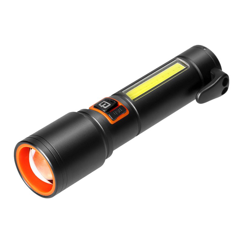 LATARKA LED, 270/105LM, 1200MAH, PRZECINAK DO PASÓW, MŁOTEK BEZPIECZEŃSTWA ORNO LATARKA LED, 270/105LM, 1200MAH, PRZECINAK DO PASÓW, MŁOTEK BEZPIECZEŃSTWA ORNO