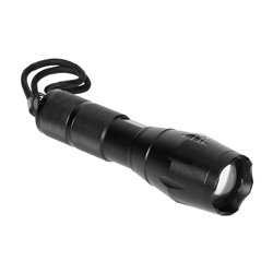 LATARKA LED CREE 10W Z ZOOMEM, 800LM, 3 X AAA, ALUMINIOWA KONSTRUKCJA ORNO LATARKA LED CREE 10W Z ZOOMEM, 800LM, 3 X AAA, ALUMINIOWA KONSTRUKCJA ORNO