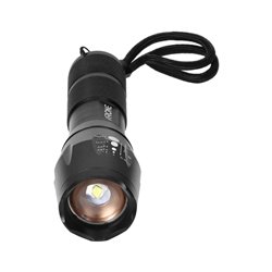 LATARKA LED CREE 10W Z ZOOMEM, 800LM, 3 X AAA, ALUMINIOWA KONSTRUKCJA ORNO LATARKA LED CREE 10W Z ZOOMEM, 800LM, 3 X AAA, ALUMINIOWA KONSTRUKCJA ORNO