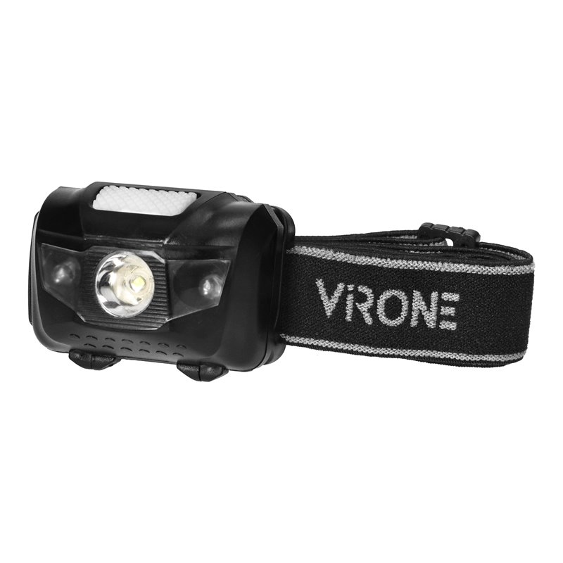 LATARKA CZOŁOWA LED CREE 3W + 2 CZERWONE DIODY LED ORNO LATARKA CZOŁOWA LED CREE 3W + 2 CZERWONE DIODY LED ORNO