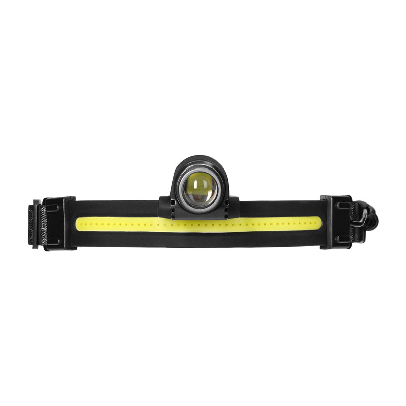 LATARKA CZOŁOWA LED COB + CREE Z AKUMULATOREM 1200 MAH ORNO LATARKA CZOŁOWA LED COB + CREE Z AKUMULATOREM 1200 MAH ORNO