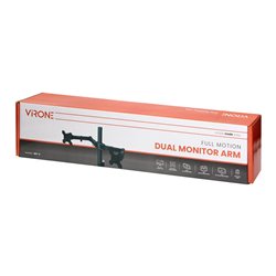 OBROTOWY UCHWYT BIURKOWY DO DWÓCH MONITORÓW, 13"-27” ORNO OBROTOWY UCHWYT BIURKOWY DO DWÓCH MONITORÓW, 13"-27” ORNO